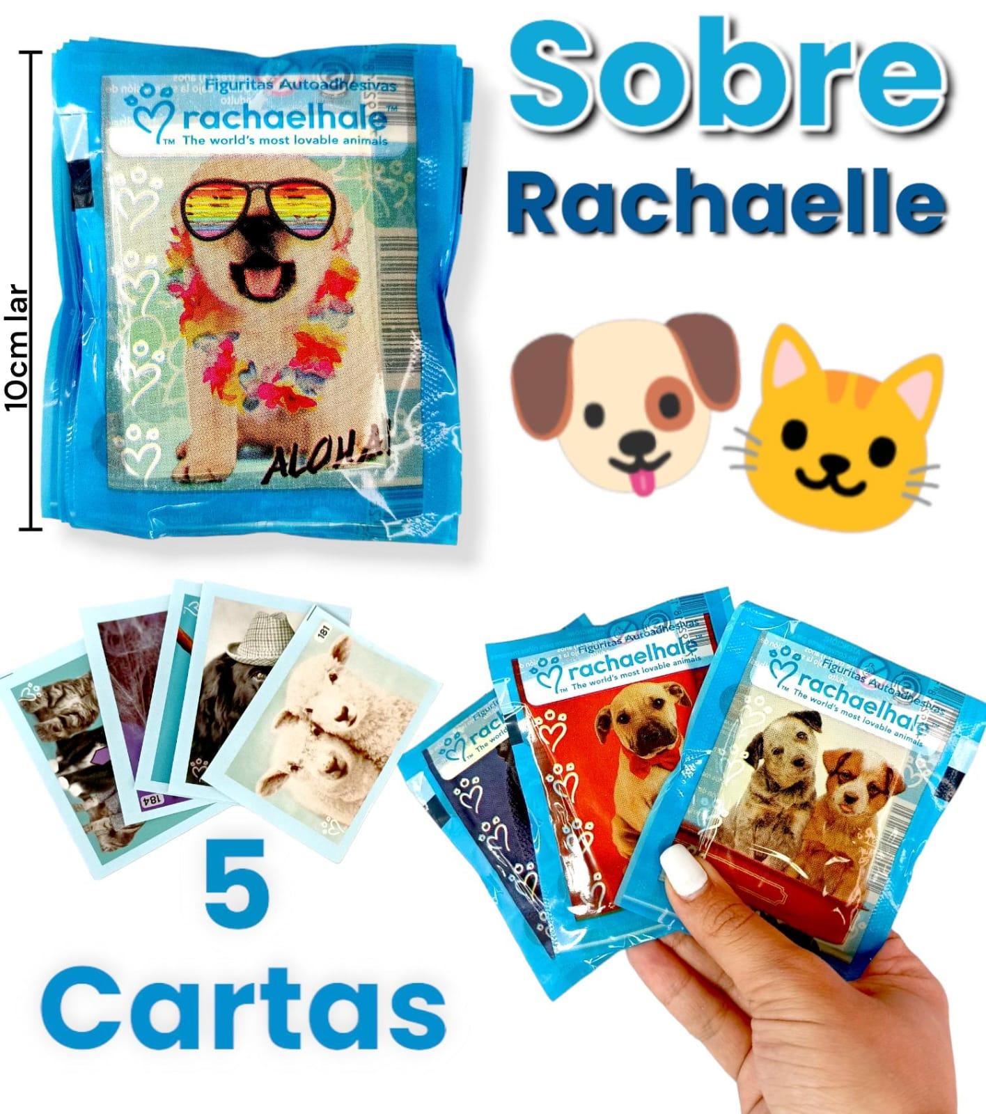 Sobre figuritas autoadhesivas RACHAELLE