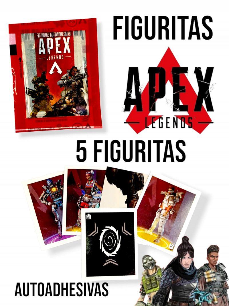 Sobre figuritas autoadhesivas APEX