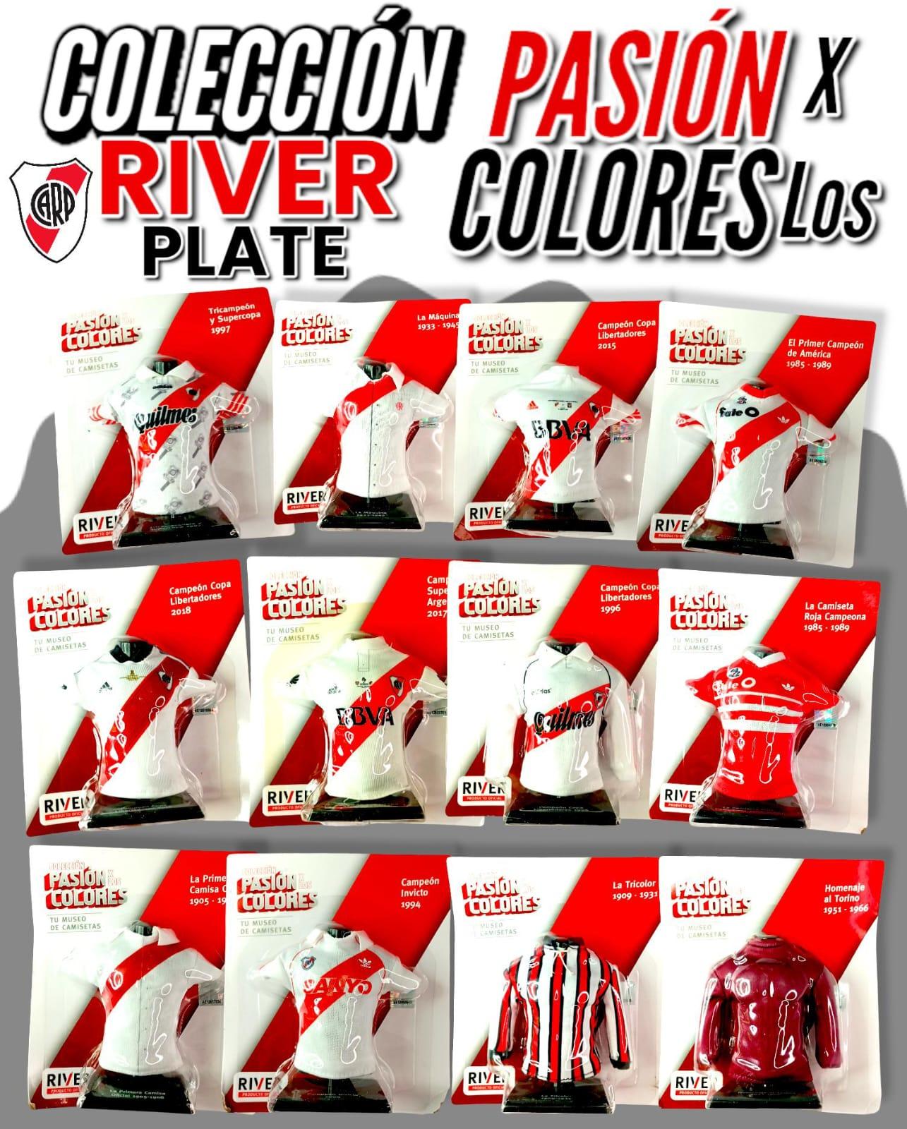 Combo x 12 minicamisetas historicas RIVER PLATE