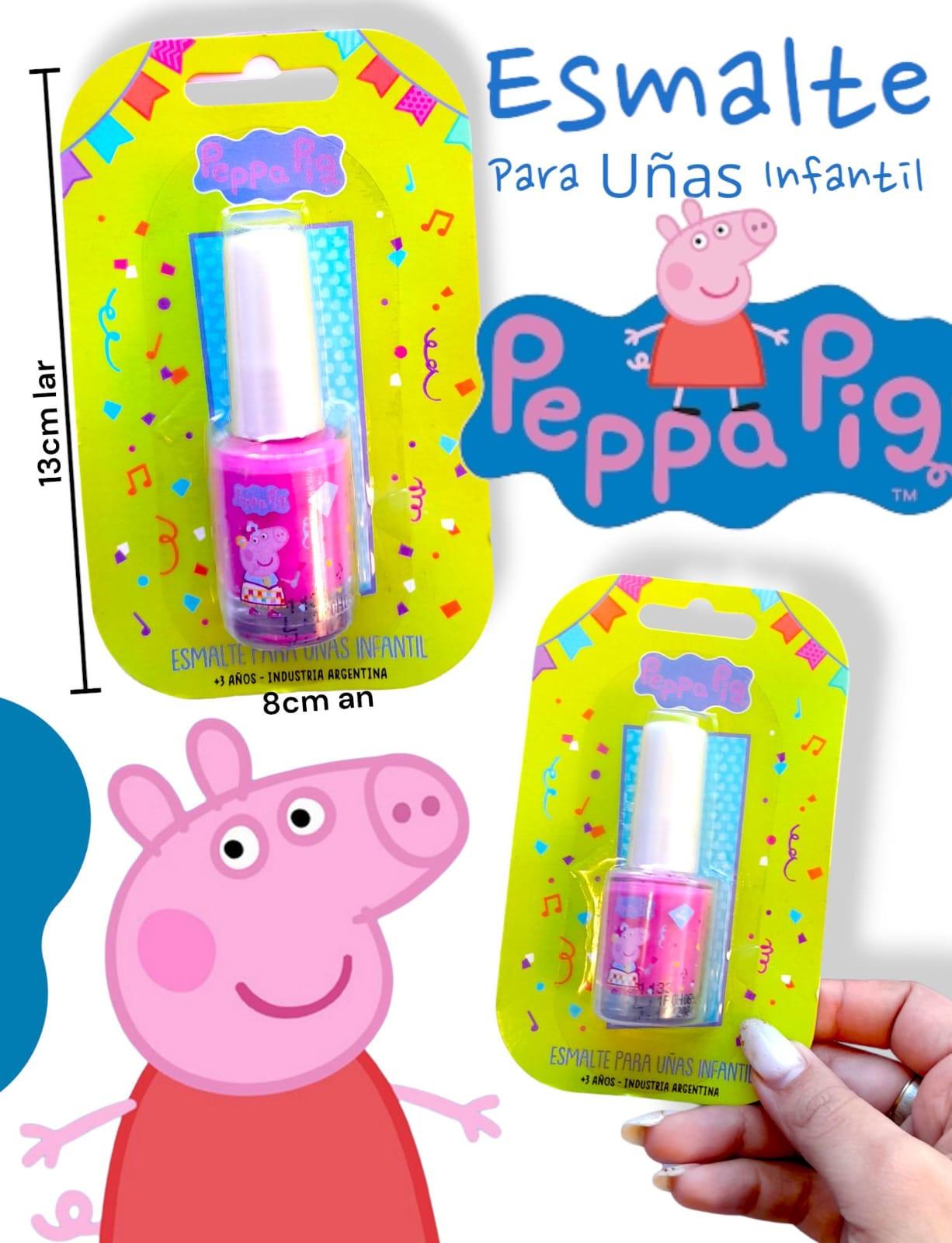 Esmalte infantil PEPPA PIG - BLISTER individual