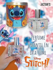 Perfume Infantil Stitch En Lata 50ml