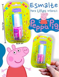 Esmalte infantil PEPPA PIG - BLISTER individual